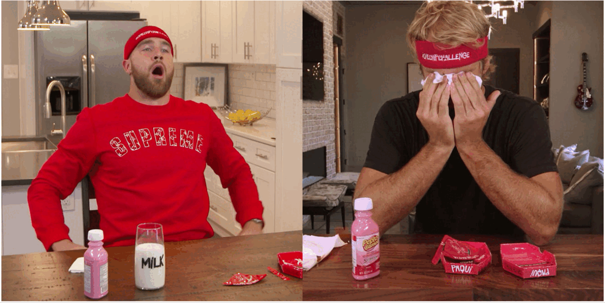 Two NFL Players Melt Down While Trying to Eat Paqui’s Hellishly Spicy Chips