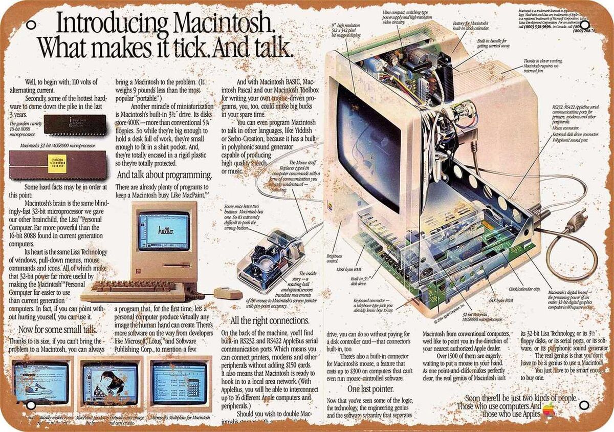 Macintosh: The Computer for the Rest of Us