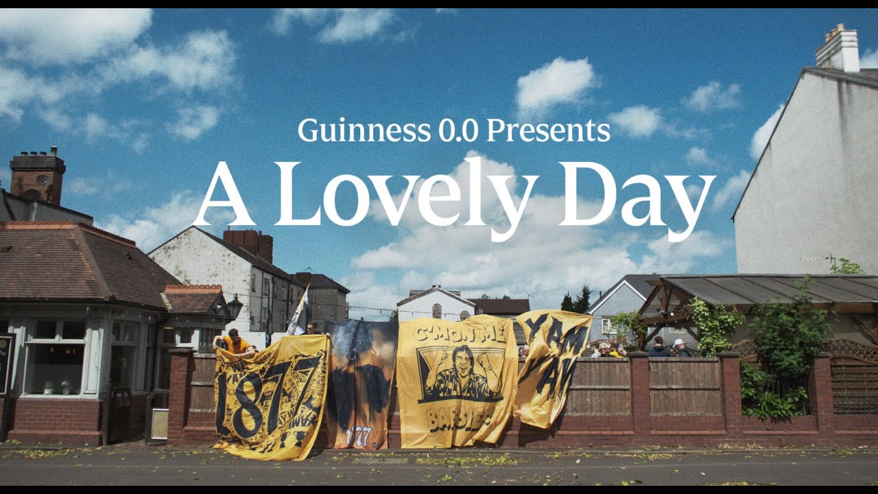 Guinness 'Lovely Day': AMV BBDO's 2025 Premier League Anthem
